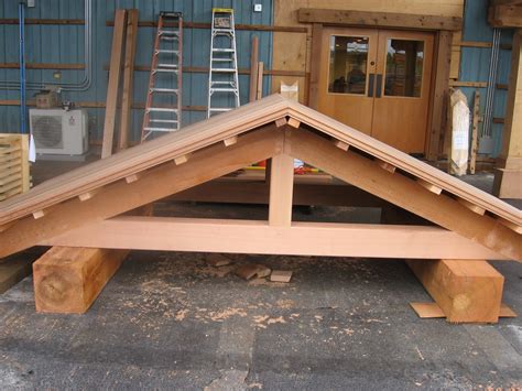 Timber framing of hip roof / laying out hip, valley, and jack rafters takes experience and skill, but if you're building a simple gable or shed roof, all you need is the common rafter, the basic building block of roof framing. Issaquah Cedar & Lumber: May 2010