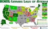 Pictures of States With Legal Marijuana Laws