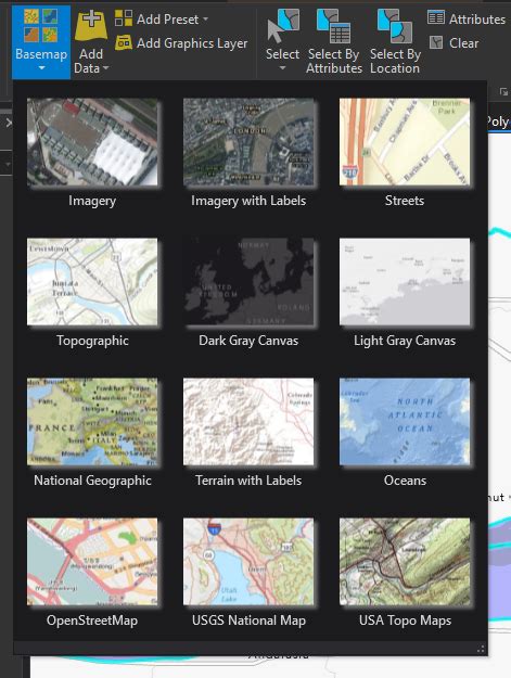 New Basemaps In Arcgis Pro How To Enable Esri Community