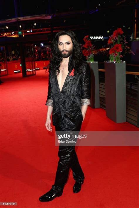 Conchita Wurst Departs The Closing Ceremony Of The 67th Berlinale
