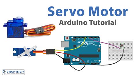 Servo Motor Control With Button Arduino Tutorial
