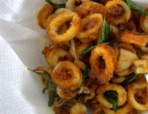Many ways to clock in/out. SPICY FRIED CALAMARI - The Blurry Lime