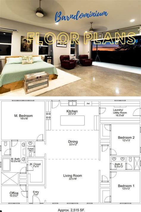 Simple Barndominium Floor Plans Designinte