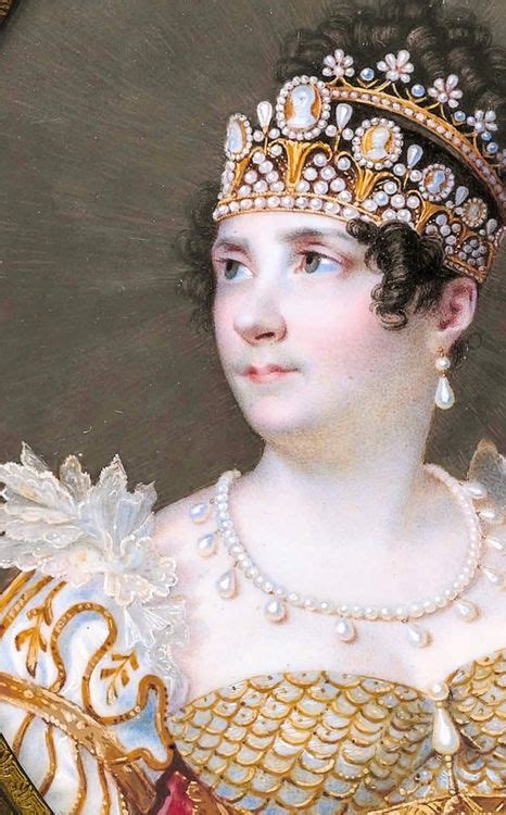 An Early Portrait Of Empress Josephine Of France Wearing The Cameo