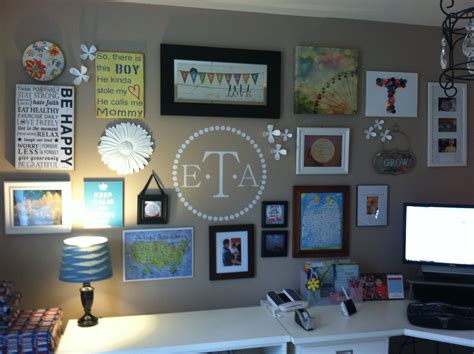 67 Office Wall Collage Ideas
