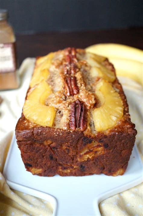 The most amazing coconut banana pineapple bread recipe ever! vegan hummingbird bread {banana, pineapple & pecan} | The ...