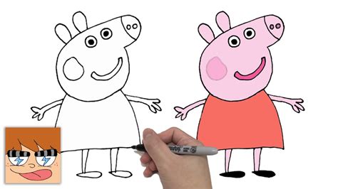 How To Draw Peppa Pig In 2 Minutes 2020 Youtube