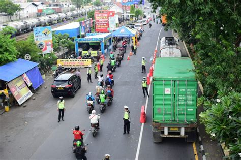 Pelanggar Psbb Di Surabaya Raya Terancam Pidana