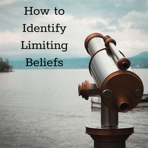 How To Identify Limiting Beliefs Andrea Belzer