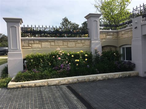 Boundary Wall Piers Colonial Sandstone Products