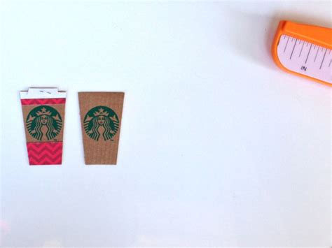 Make A Mini Starbucks Red Cup Embellishment Amanda Rose Zampelli