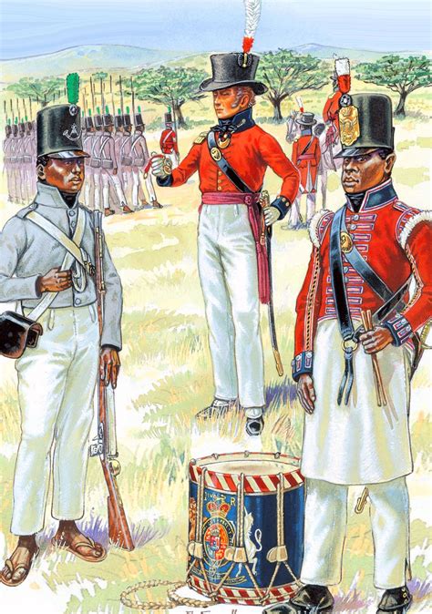 British Emigre And Foreign Troops In Africa Cape Regiment And The