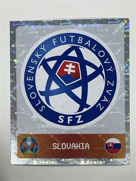 492 Logo Slovakia Euro 2020 Stickers Solve Collectibles