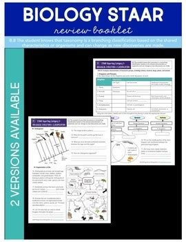 The last category in this guide contains a list of the scientific process. STAAR Biology Review Category 3- Biological Evolution and ...