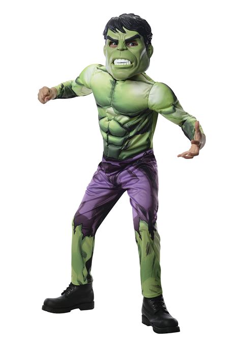 Child Deluxe Hulk Avengers Assemble Costume