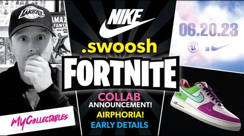 Nike Swoosh Fortnite Collab Announced Airphoria Massive News Youtube