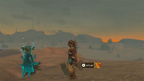 Zelda Tears Of The Kingdom Totk — Treasure Of The Gerudo Desert