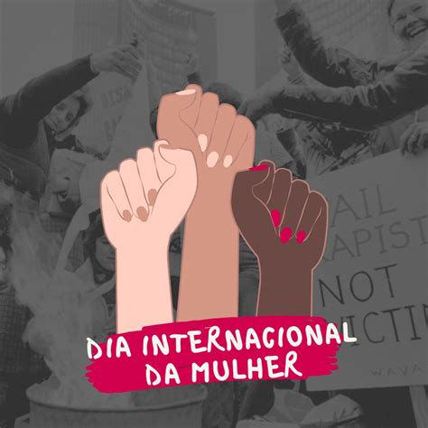 Cartaz Do Dia Internacional Da Mulher