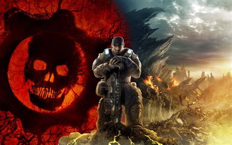 Gears of war 3 on playstation 3 was a test, epic says. Gears Of War, Gears Of War 3, Skull, Video Games ...