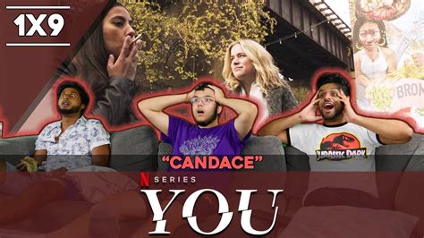 You 1x9 Candace Reaction Review Youtube