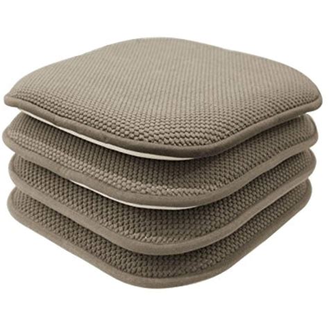 Goodgram 4 Pack Non Slip Honeycomb Premium Comfort Memory Foam Chair