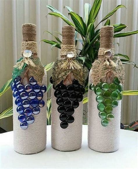 Wrapped Wine Bottles Pinterest Diy Crafts Wine Craft Wine Bottle Diy