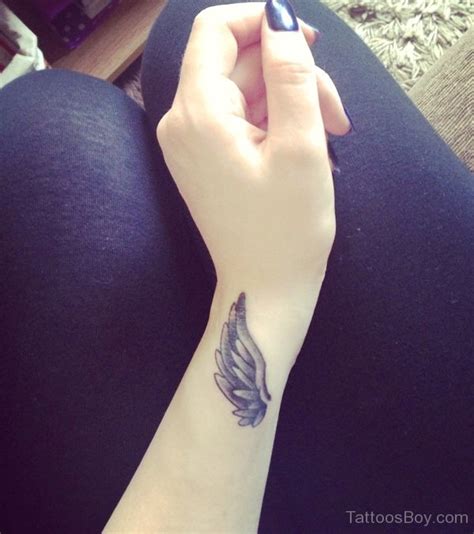 Angel Wing Tattoo On Wrist Tattoo Designs Tattoo Pictures