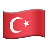 Flag Turkey On Apple IOS 10 2