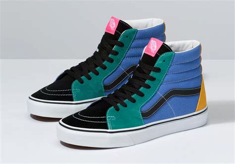 สีสันโดนใจวัยรุ่นแน่นอน Vans Sk8 Hi Mix And Match Soul4street E Commerce