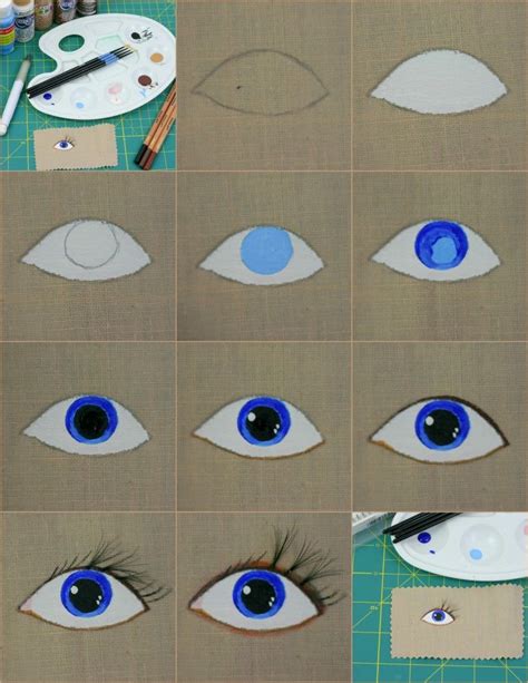 How To Paint Doll Eyes Drawing Pinterest Doll Eyes Eye And Paintings