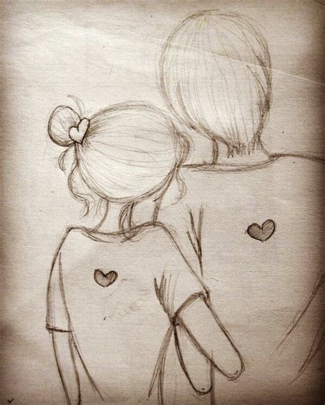 Beginner Cute Couple Drawings Easy Quick And Easy 5 Cute Couple
