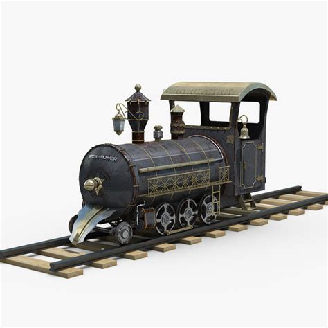 Steam Engine 3d Models And Textures