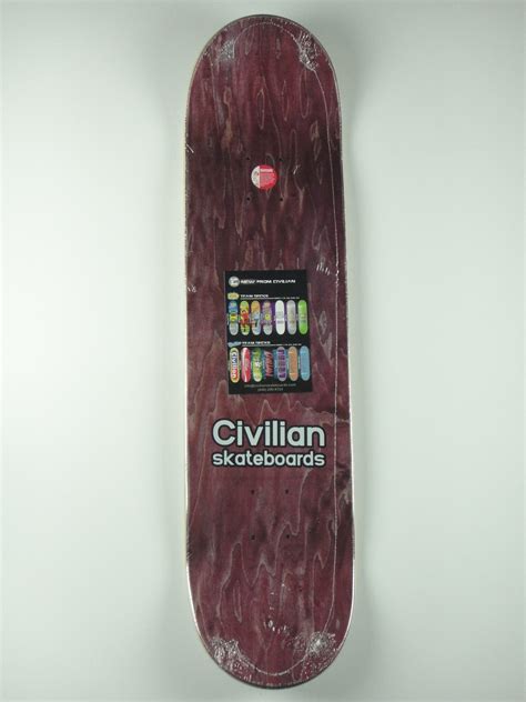 If you are deciding to build your own. CIVILIAN SKATEBOARDS - CAN DIET DECK 8″ x 32″ - Street ...