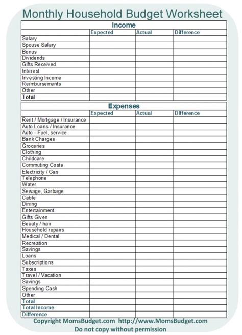 Use the payment calculator worksheet (the featured image above) to create an amortization table based on the auto loan amount, annual interest rate, term of the. Monthly Budget Worksheet Excel | Template Business