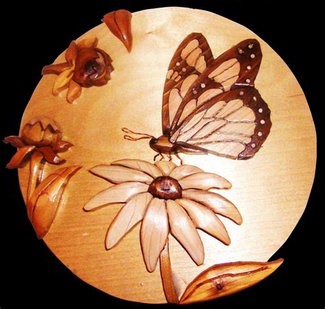 Butterfly 4500 Intarsia Wood Intarsia Wood Patterns