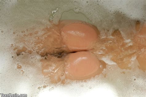 Taking A Bubble Bath Nude