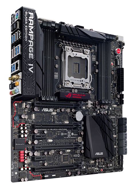 Idf13 Asus Unleashes The Rog Rampage Iv Black Edition Motherboard For