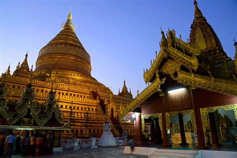 Shwezigon Pagoda 8 Bagan Pictures Burma In Global Geography