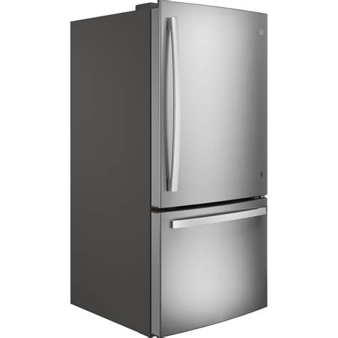 ge appliances 33 24 08 cu ft bottom freezer refrigerator wayfair