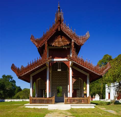 Mandalay Palace Mandalay Myanmar Stock Photo Image Of Asian Grand