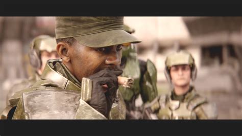 Sgt Johnson Halo 2 Anniversary Cutscenes Remastered By Blur Studios