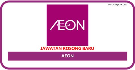 Semoga maklumat jawatan kerja kosong ini bermanfaat untuk anda. Jawatan Kosong Terkini AEON • Jawatan Kosong Terkini