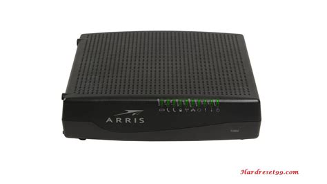 Arris Tg862a Router How To Reset To Factory Settings