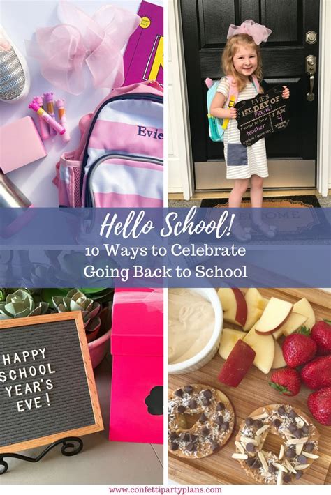 5 Ways To Celebrate Going Back To School This Year Back To School