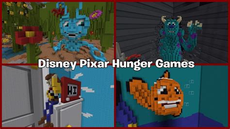 Disney Pixar Hunger Games Minecraft Youtube