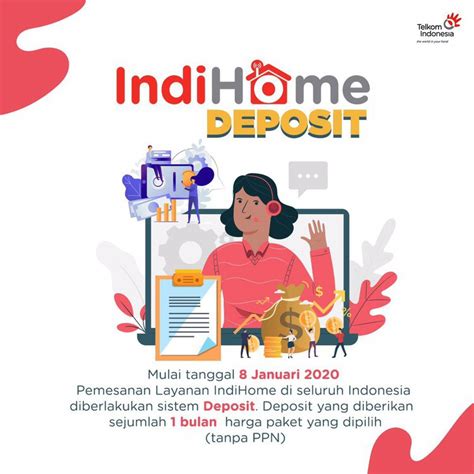 Silahkan konsultasi dengan tim kami fasilitas : Deposit untuk Pemasangan Indihome Malang - Pasang Indihome Malang