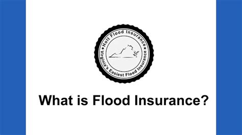 What Is Flood Insurance Youtube