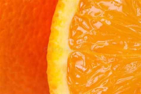 Orange Slice Macro Stock Photo Image Of Closeup Sharp 246714316