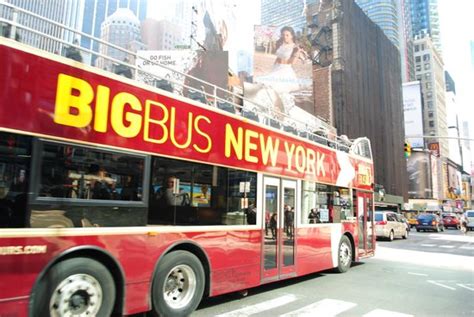 Hop On Hop Off Bus New Work Big Bus B Big Bus New York New York City