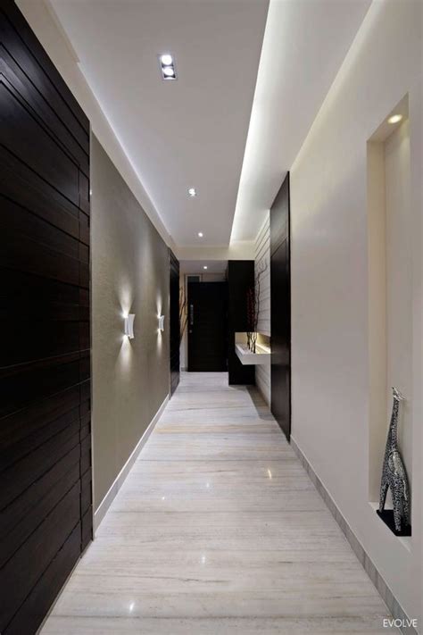 Asymmetrical Corridor Concept House Ceiling Design Ceiling Design